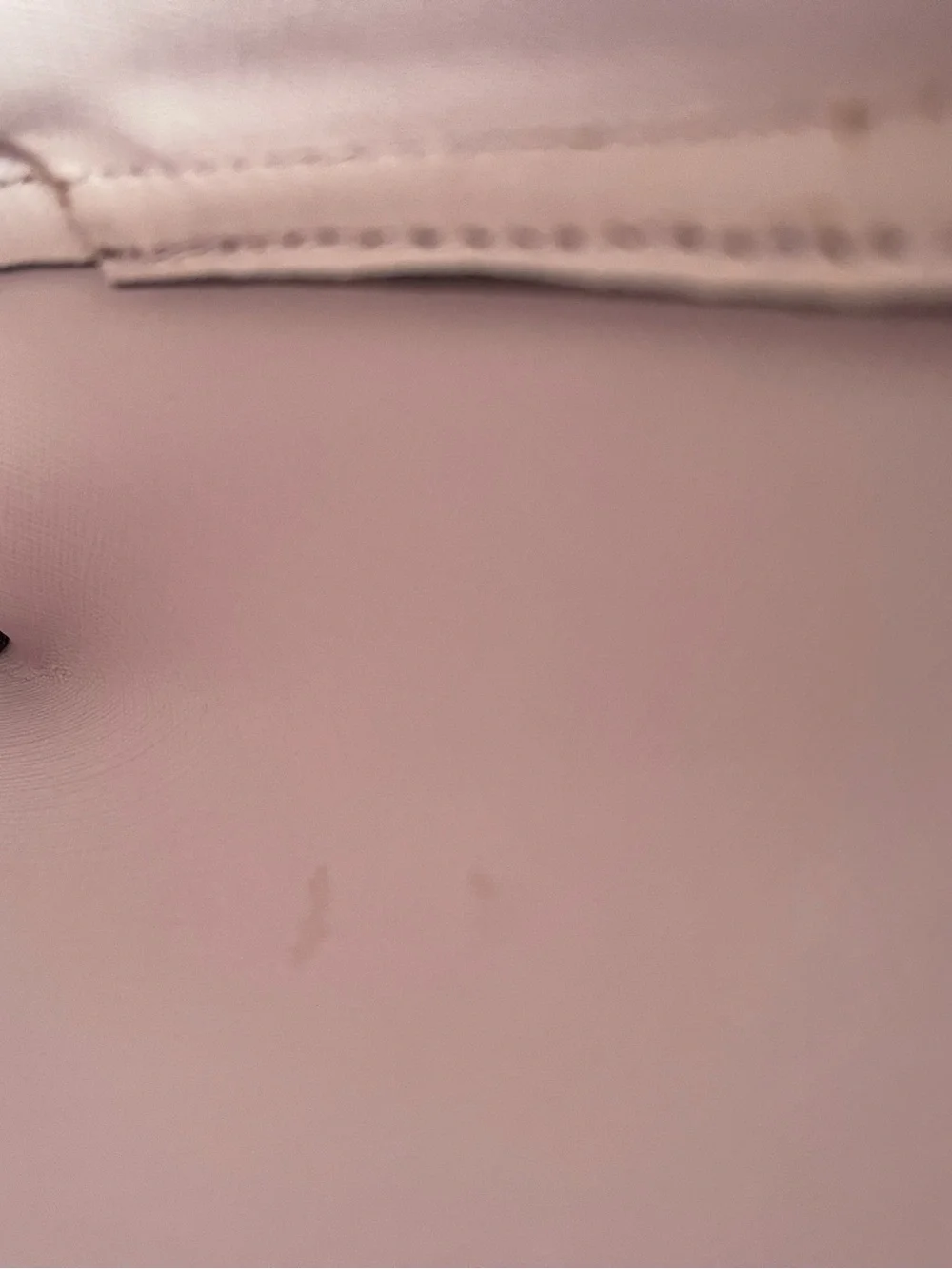 Kate Spade Leather Satchel in light taupe/beige color